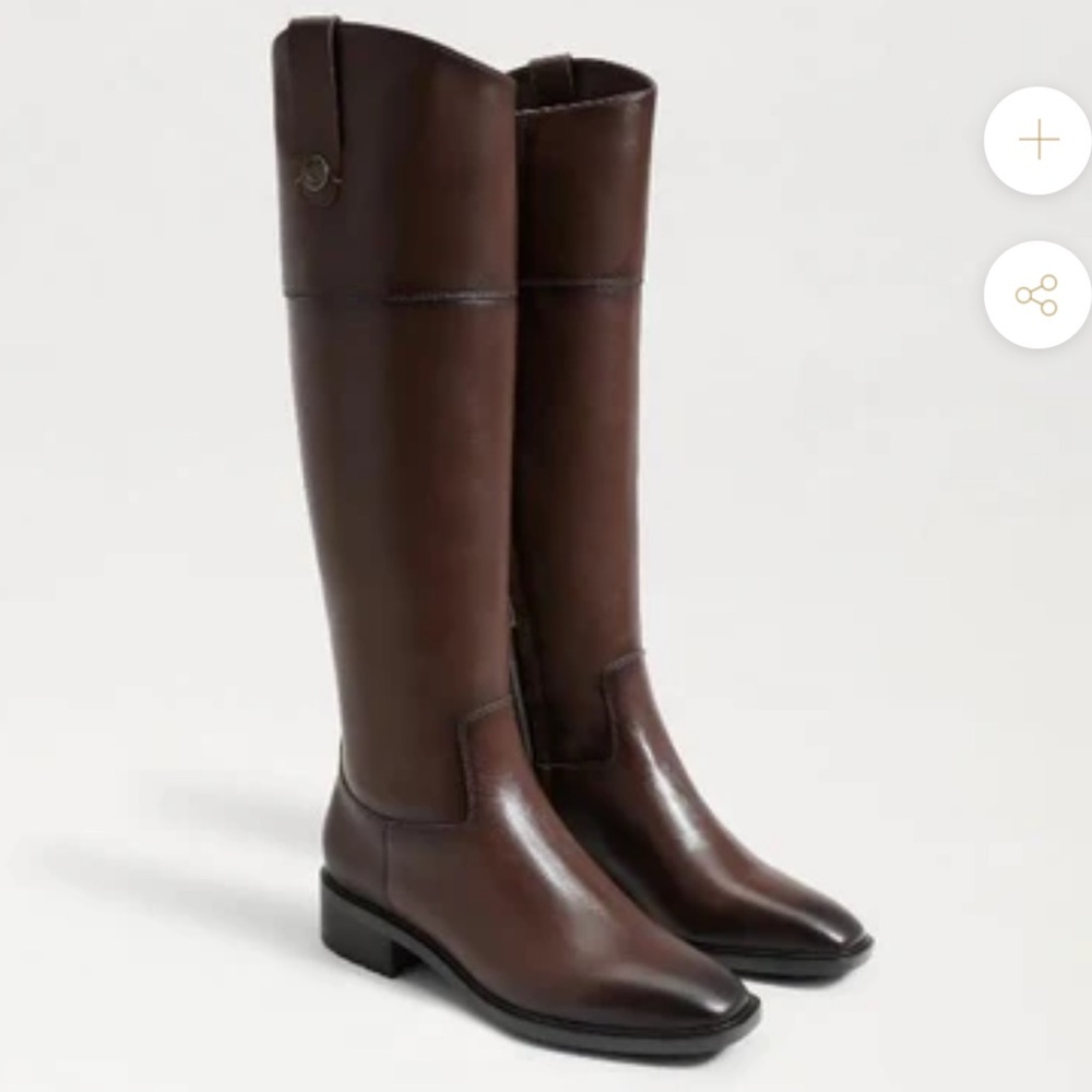 NWOT Sam Edelman Drina Terazzo Brown Boots